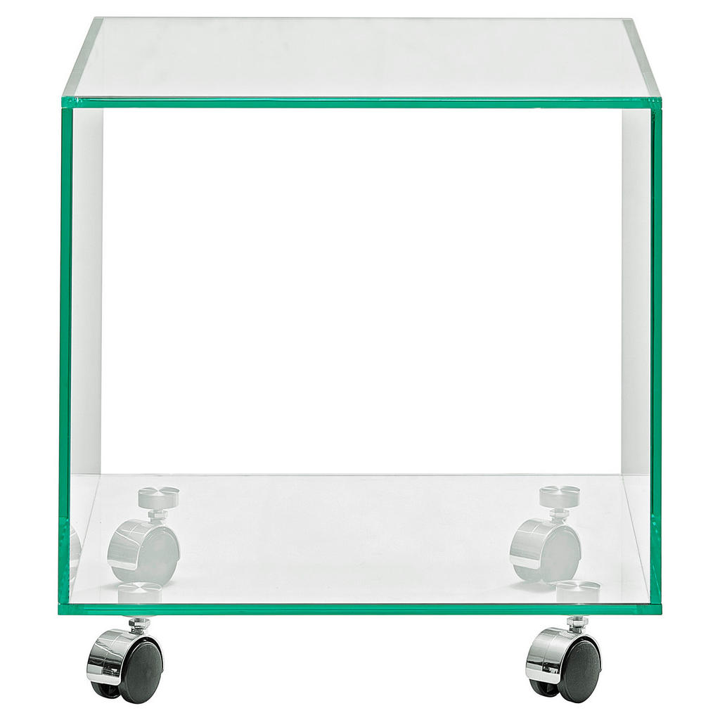 Image of Xora Beistelltisch in glas 40/40/40 cm , Meran , 40x40 cm , 002757013201