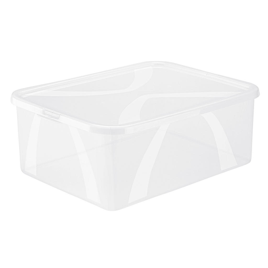 Image of Rotho Box mit deckel 36,3/26,6/13,4 cm , 1163500096 , Naturfarben , Kunststoff , 26.6x13.4 cm , Deckel abnehmbar, stapelbar , 003294001803