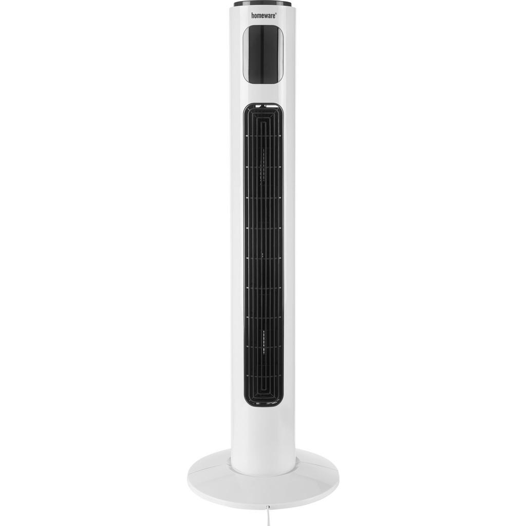 Image of Mican Standventilator , Style , Kunststoff , 96 cm , glänzend,glänzend , oszillierend, fernsteuerbar , 003339000201