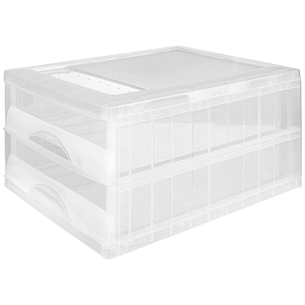 Image of XXXLutz Schubladenbox 40/30/20 cm , 1061900100000 , Transparent , Kunststoff , 30x20 cm , matt , 003556018201