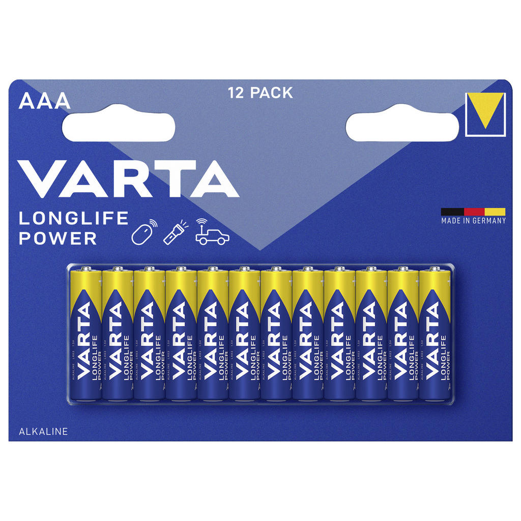 Image of Varta Batterie , 4903 121 482 , 16.7x12x1.2 cm , 004835001901