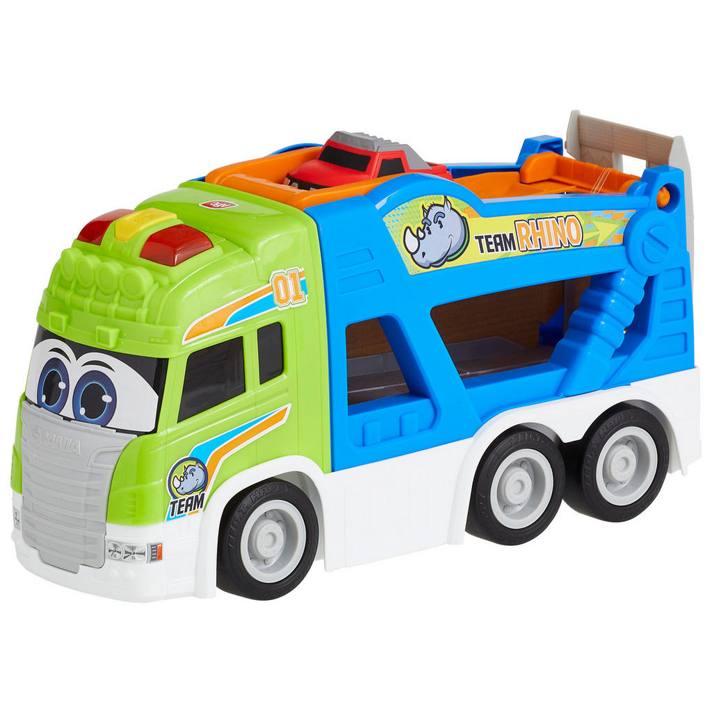 Image of Dickie Toy Spielzeugauto , ABC TIM Transporter , Multicolor , Kunststoff , 42.5x25x17.5 cm , glänzend , Geräuscheffekte, Lichteffekte , 006656000101