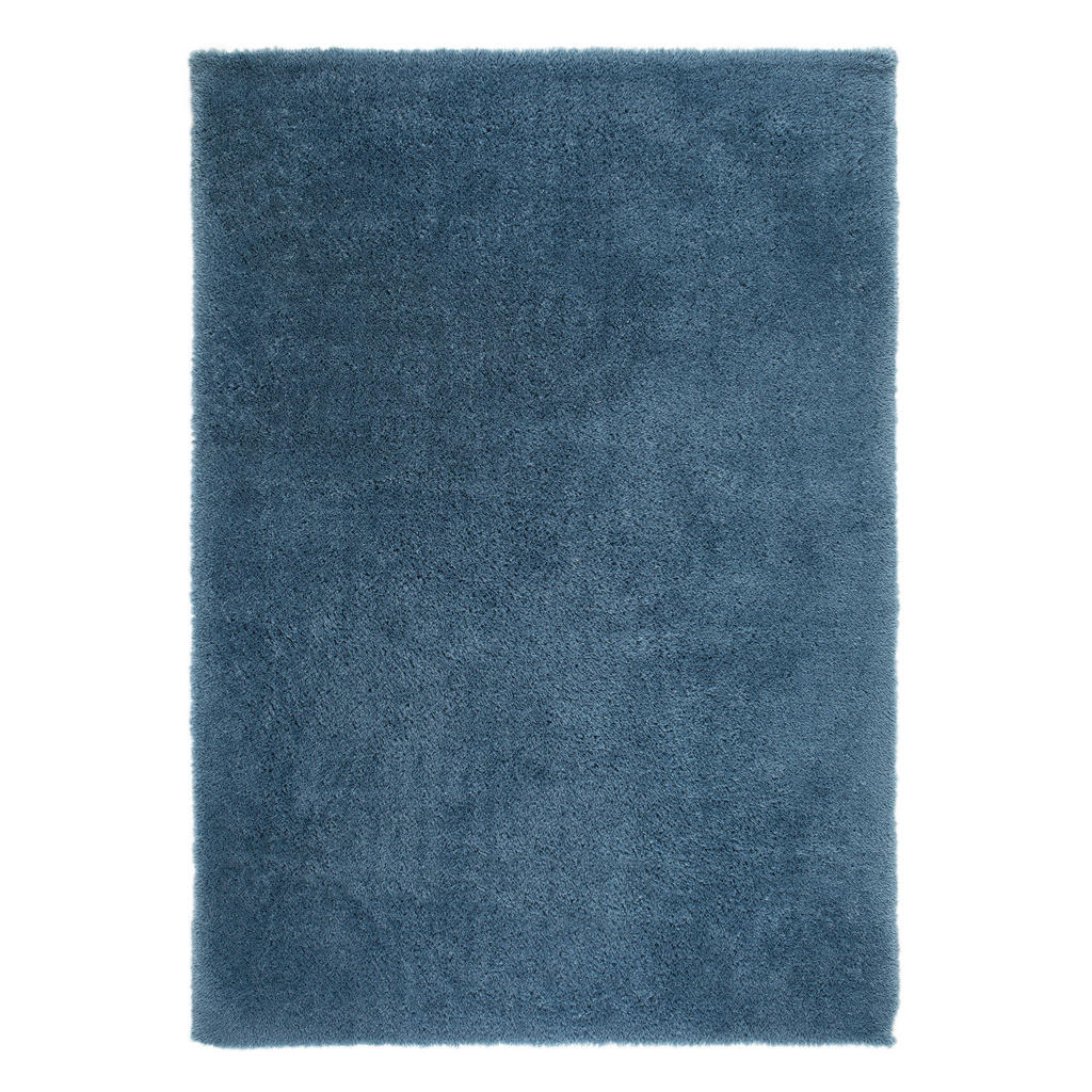 Image of Boxxx Hochflorteppich cosy , Cosy -Best- , Blau , Textil , Uni , 60 cm , Für Fussbodenheizung geeignet, In verschiedenen Grössen erhältlich, leicht zusammenrollbar , 008683019252
