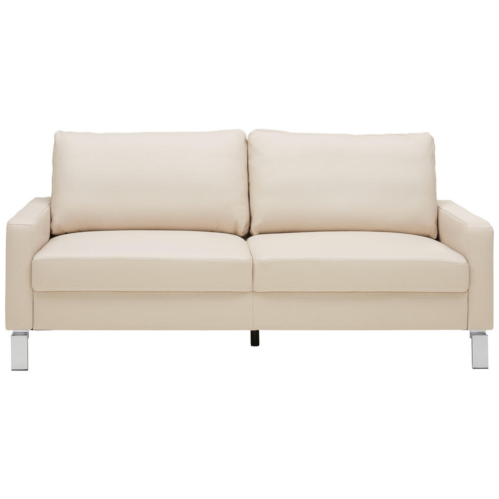 Pure Home Lifestyle Zweisitzer-sofa in leder beige 